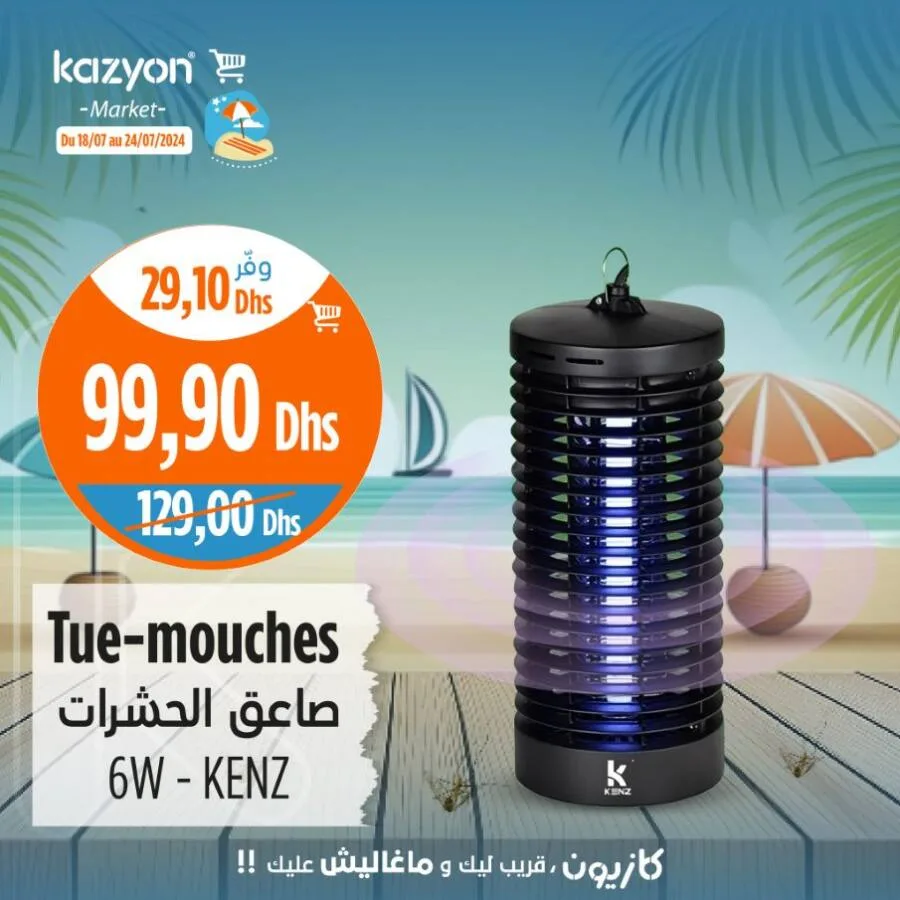 Tue-mouches صاعق الحشرات KENZ