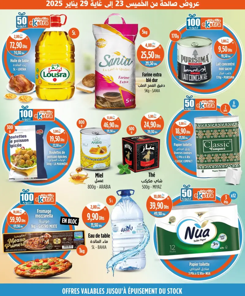 Spécial produits alimentaires