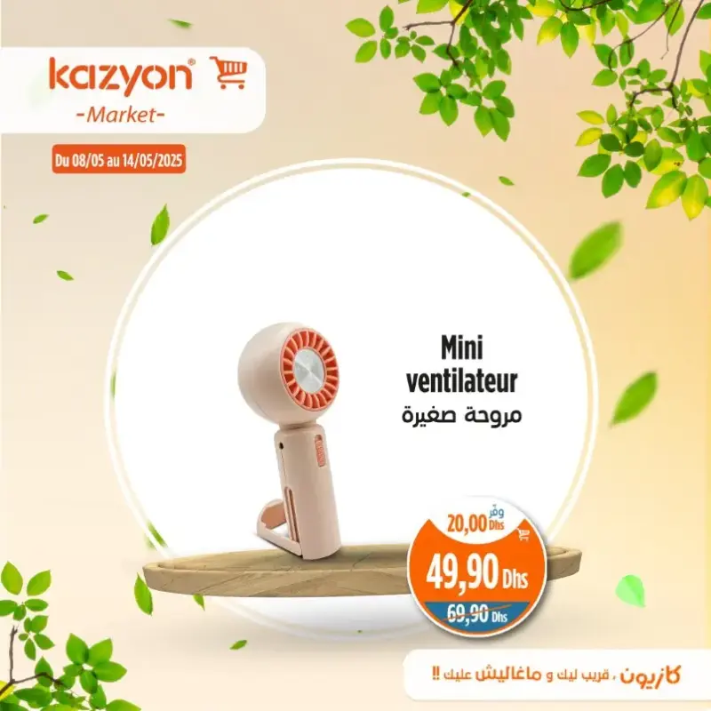 Mini-ventilateur électrique