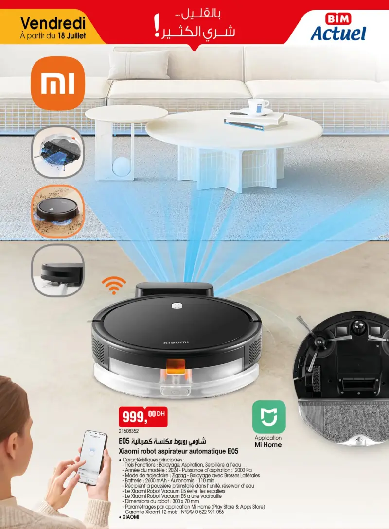 Spécial Robot Aspirateur XIAOMI