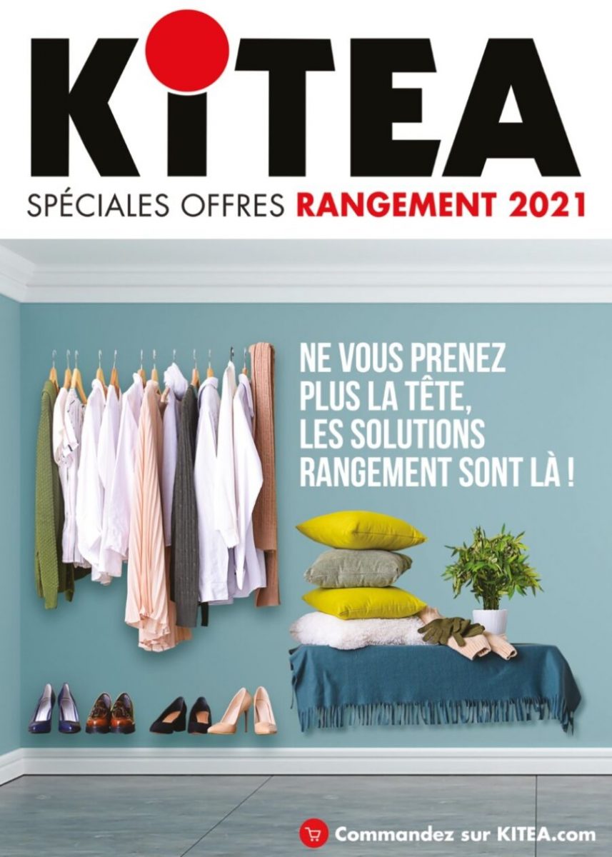 Catalogue Promotionnel chez Kitea Spéciales Offres Rangements 2021