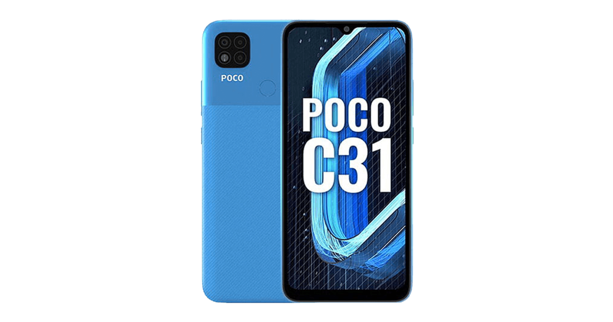 Xiaomi Poco C31 prix maroc : Meilleur prix mai 2024