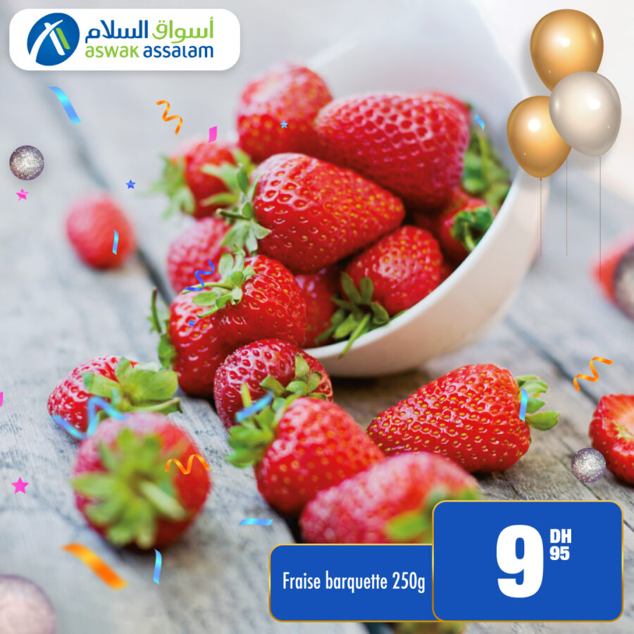 Offres anniversaire Aswak Assalam Spécial Fruits et légumes