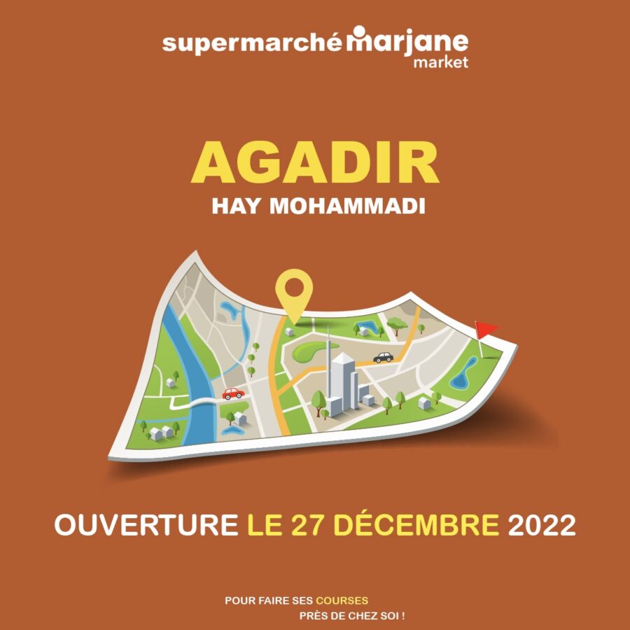 Nouveau magasin Marjane Market Agadir Hay Mohammadi 27 Décembre 2022 عروض مرجان avril 2024
