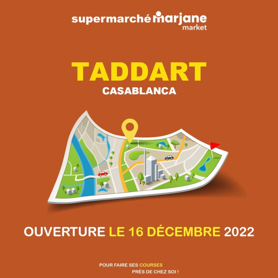 Nouveau magasin Marjane Market Taddart Casablanca le 16 Décembre 2022 عروض مرجان avril 2024