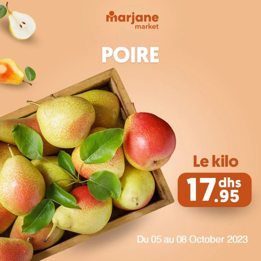 Offre du Week-end chez Marjane Market valable jusqu’au 8 octobre 2023 عروض مرجان mai 2024