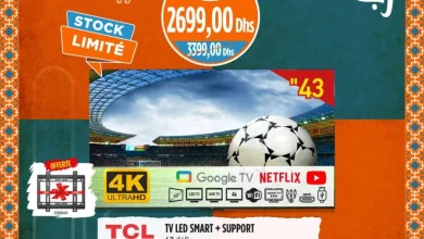 Smart TV TCL 43 pouces 4K UHD