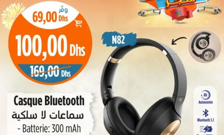 Casque Bluetooth ITEL