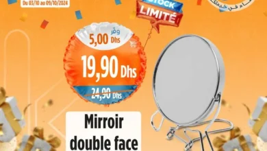 Miroir double face