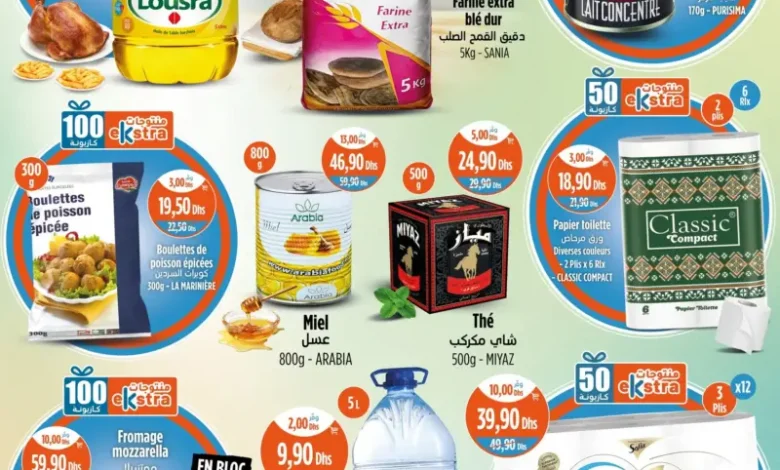 Spécial produits alimentaires