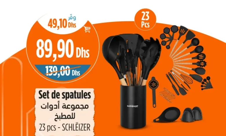 Set de spatules 23 pièces SCHLEIZER