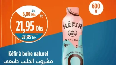 Kéfir à boire naturel 600g REINA