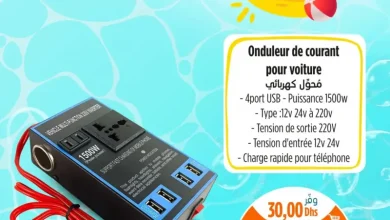 Onduleur de courant pour voiture