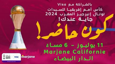 غادي تشوف كأس أمم إفريقيا للسيدات فمرجان 💥💥🇲🇦 août 2025