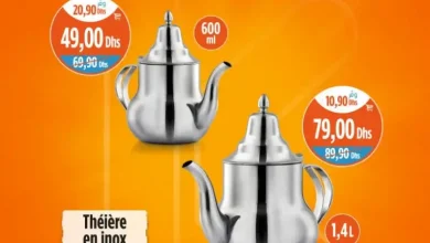Théière en inox SAHARA 600ml