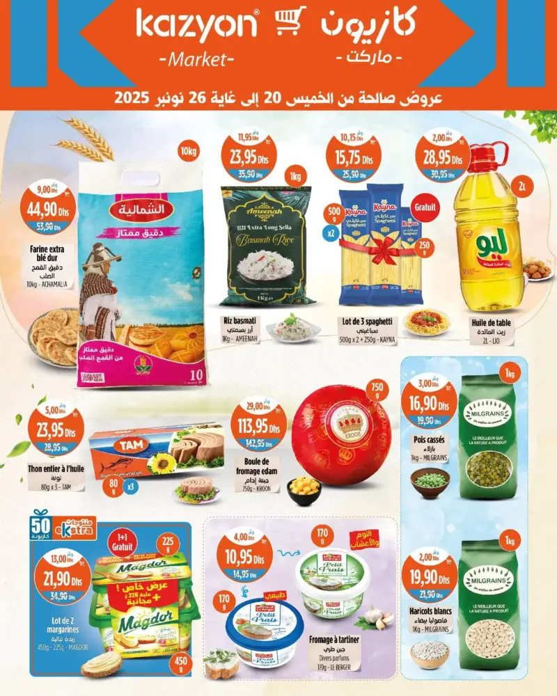 عروض مواد التغذية المخفضة