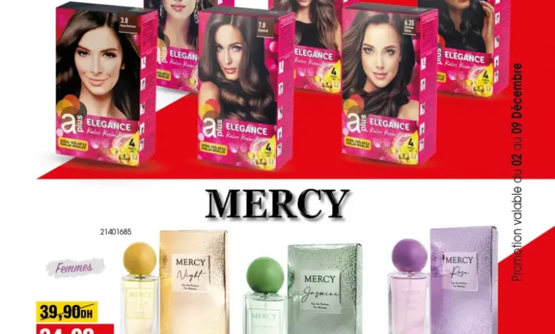 Spécial Produits ELEGANCE & MERCY