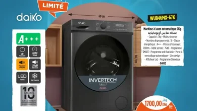 Lave linge 7Kg DAIKO