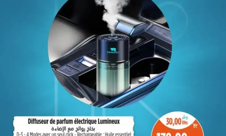 Diffuseur de parfum électrique VENCOR