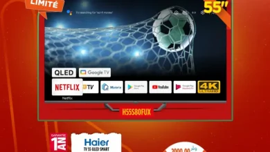 Smart TV 55 pouces 4K UHD HAIER