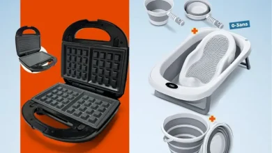 Promo أحسن الهميزات chez Kazyon Market Maroc Machine à panini et gaufres عروض كازيون janvier 2026 Machine à panini et gaufres